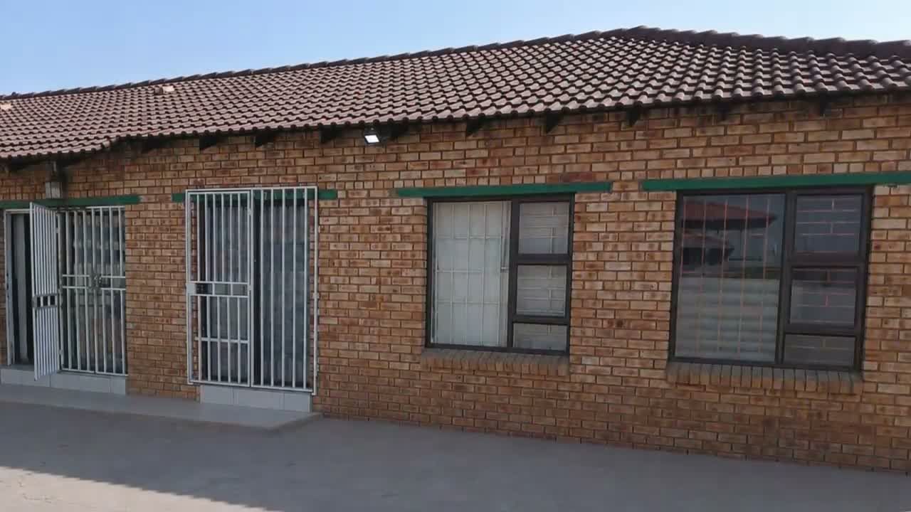 Completed rooms at the centre